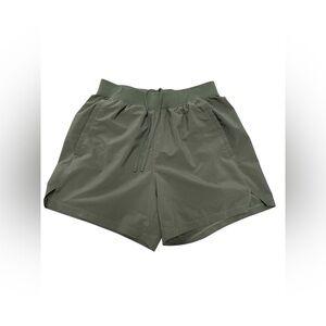 Under armour green athletic workout shorts